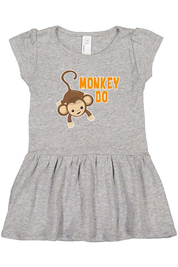 Monkey Do with Monkey Girls Toddler Dress