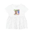 thumbnail image 1 of Inktastic Monkey First Birthday Girls Baby Dress, 1 of 5