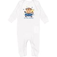 thumbnail image 1 of Inktastic Monkey Girl 1st Hanukkah Baby Romper Coveralls, 1 of 4