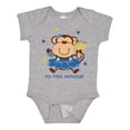 thumbnail image 1 of Inktastic Monkey Girl 1st Hanukkah Girls Baby Bodysuit, 1 of 5