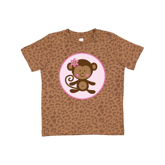 Inktastic Monkey Girl Gift Toddler Toddler Girl T-Shirt