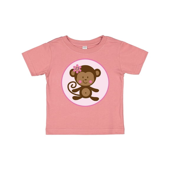 Inktastic Monkey Girl Girls Baby T-Shirt