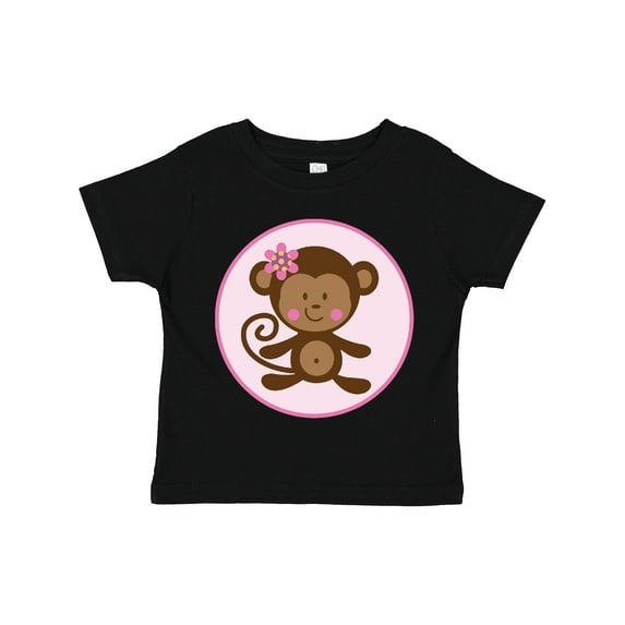 Inktastic Monkey Girl Girls Toddler T-Shirt