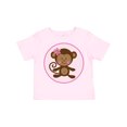 thumbnail image 1 of Inktastic Monkey Girl Girls Toddler T-Shirt, 1 of 5