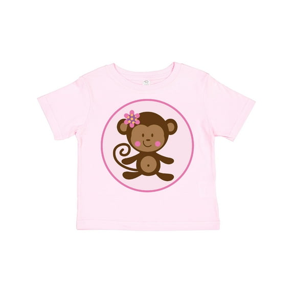 Inktastic Monkey Girl Girls Toddler T-Shirt