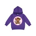 thumbnail image 1 of Inktastic Monkey Girl Toddler Hoodie, 1 of 4