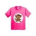 thumbnail image 1 of Inktastic Monkey Girl Youth T-Shirt, 1 of 5