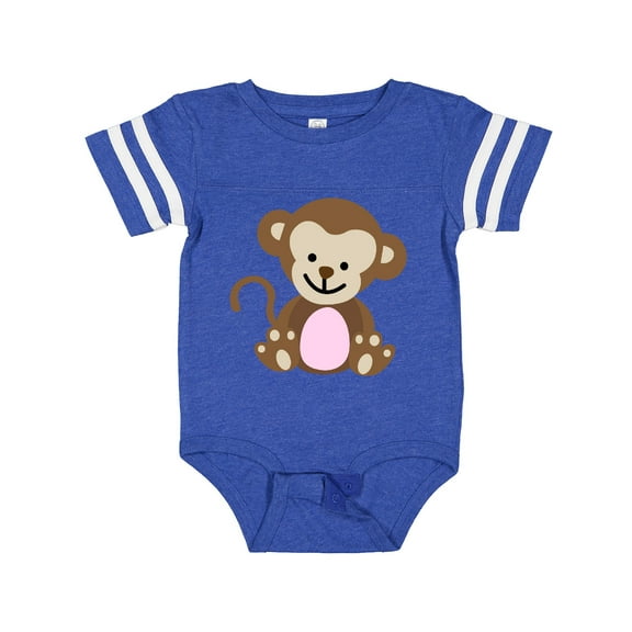 Inktastic Monkey Girls Baby Bodysuit