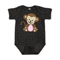 thumbnail image 1 of Inktastic Monkey Girls Baby Bodysuit, 1 of 5