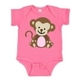 thumbnail image 1 of Inktastic Monkey Girls Baby Bodysuit, 1 of 5