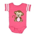 thumbnail image 1 of Inktastic Monkey Girls Baby Bodysuit, 1 of 5