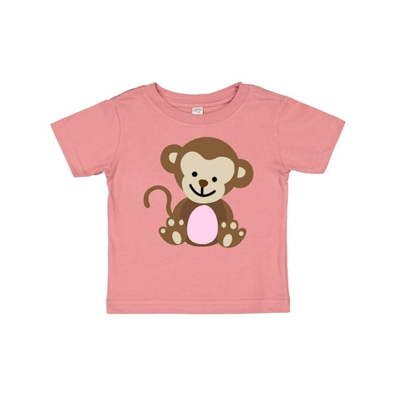 Inktastic Monkey Girls Baby T-Shirt