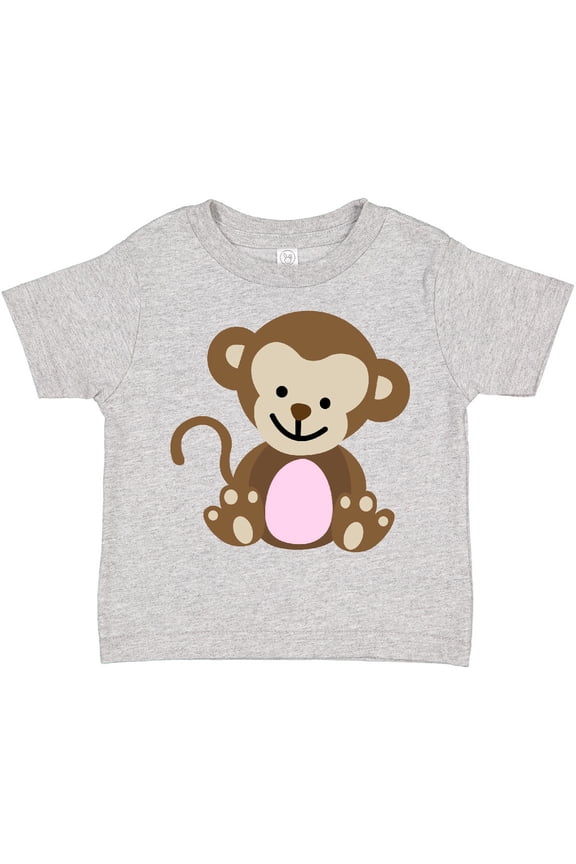 Monkey Girls Toddler T-Shirt