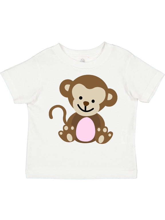 Monkey Girls Toddler T-Shirt