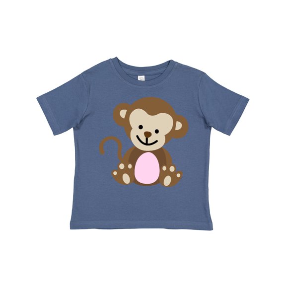 Inktastic Monkey Girls Toddler T-Shirt