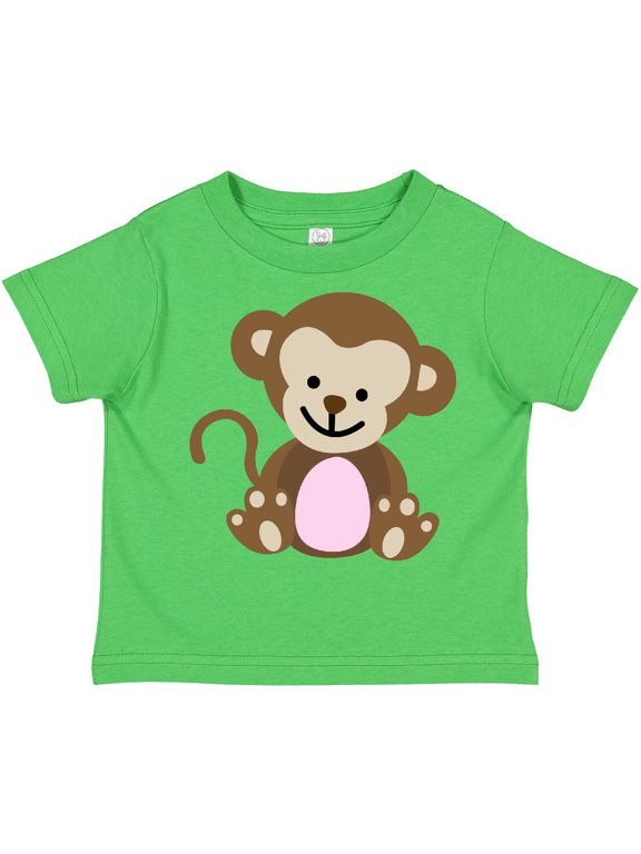 Monkey Girls Toddler T-Shirt