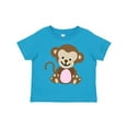 thumbnail image 1 of Inktastic Monkey Girls Toddler T-Shirt, 1 of 5