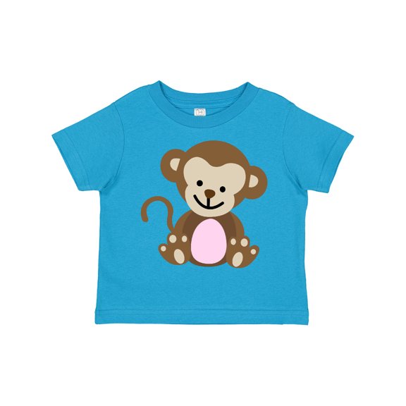 Inktastic Monkey Girls Toddler T-Shirt