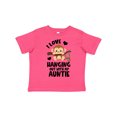 thumbnail image 1 of Inktastic Monkey I Love Hanging out with My Auntie Boys or Girls Toddler T-Shirt, 1 of 5