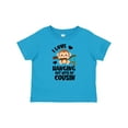 thumbnail image 1 of Inktastic Monkey I Love Hanging out with My Cousin Boys or Girls Baby T-Shirt, 1 of 5