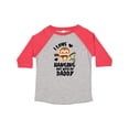 thumbnail image 1 of Inktastic Monkey I Love Hanging out with My Daddy Boys or Girls Toddler T-Shirt, 1 of 5