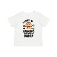 thumbnail image 1 of Inktastic Monkey I Love Hanging out with My Daddy Boys or Girls Toddler T-Shirt, 1 of 5