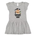 thumbnail image 1 of Inktastic Monkey I Love Hanging out with My Gigi Girls Toddler Dress, 1 of 5