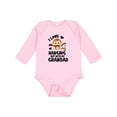 thumbnail image 1 of Inktastic Monkey I Love Hanging out with My Grandad Boys or Girls Long Sleeve Baby Bodysuit, 1 of 5