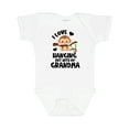 thumbnail image 1 of Inktastic Monkey I Love Hanging out with My Grandma Boys or Girls Baby Bodysuit, 1 of 5