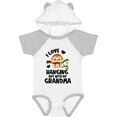thumbnail image 1 of Inktastic Monkey I Love Hanging out with My Grandma Boys or Girls Baby Bodysuit, 1 of 5