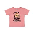 thumbnail image 1 of Inktastic Monkey I Love Hanging out with My Grandpa Boys or Girls Baby T-Shirt, 1 of 5