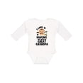 thumbnail image 1 of Inktastic Monkey I Love Hanging out with My Great Grandpa Boys or Girls Long Sleeve Baby Bodysuit, 1 of 5