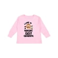 thumbnail image 1 of Inktastic Monkey I Love Hanging out with My Great Grandpa Boys or Girls Long Sleeve Toddler T-Shirt, 1 of 5