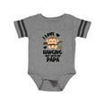 thumbnail image 1 of Inktastic Monkey I Love Hanging out with My Papa Boys or Girls Baby Bodysuit, 1 of 4