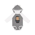 thumbnail image 1 of Inktastic Monkey I Love Hanging out with My Papa Boys or Girls Long Sleeve Baby Bodysuit, 1 of 5