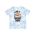thumbnail image 1 of Inktastic Monkey I Love Hanging out with My Papa Boys or Girls Toddler T-Shirt, 1 of 5