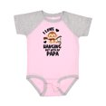 thumbnail image 1 of Inktastic Monkey I Love Hanging out with My Papa Gift Baby Boy or Baby Girl Bodysuit, 1 of 4