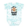 thumbnail image 1 of Inktastic Monkey I Love Hanging out with My Pappy Boys or Girls Baby Bodysuit, 1 of 5