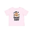 thumbnail image 1 of Inktastic Monkey I Love Hanging out with My Pappy Boys or Girls Baby T-Shirt, 1 of 5