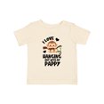thumbnail image 1 of Inktastic Monkey I Love Hanging out with My Pappy Boys or Girls Baby T-Shirt, 1 of 5