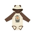 thumbnail image 1 of Inktastic Monkey I Love Hanging out with My Pappy Boys or Girls Long Sleeve Baby Bodysuit, 1 of 5
