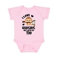 thumbnail image 1 of Inktastic Monkey I Love Hanging out with My Tio Boys or Girls Baby Bodysuit, 1 of 5