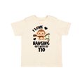 thumbnail image 1 of Inktastic Monkey I Love Hanging out with My Tio Boys or Girls Toddler T-Shirt, 1 of 5