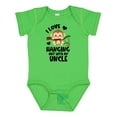 thumbnail image 1 of Inktastic Monkey I Love Hanging out with My Uncle Boys or Girls Baby Bodysuit, 1 of 5