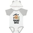 thumbnail image 1 of Inktastic Monkey I Love Hanging out with My Uncle Boys or Girls Baby Bodysuit, 1 of 5