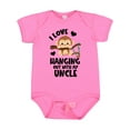 thumbnail image 1 of Inktastic Monkey I Love Hanging out with My Uncle Boys or Girls Baby Bodysuit, 1 of 5