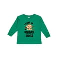 thumbnail image 1 of Inktastic Monkey I Love Hanging out with My Uncle Boys or Girls Long Sleeve Toddler T-Shirt, 1 of 5