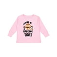 thumbnail image 1 of Inktastic Monkey I Love Hanging out with My Uncle Boys or Girls Long Sleeve Toddler T-Shirt, 1 of 5