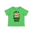 thumbnail image 1 of Inktastic Monkey I Love Hanging out with My Uncle Boys or Girls Toddler T-Shirt, 1 of 5