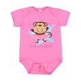 thumbnail image 1 of Inktastic Monkey Love Tutu Dance Girls Baby Bodysuit, 1 of 5